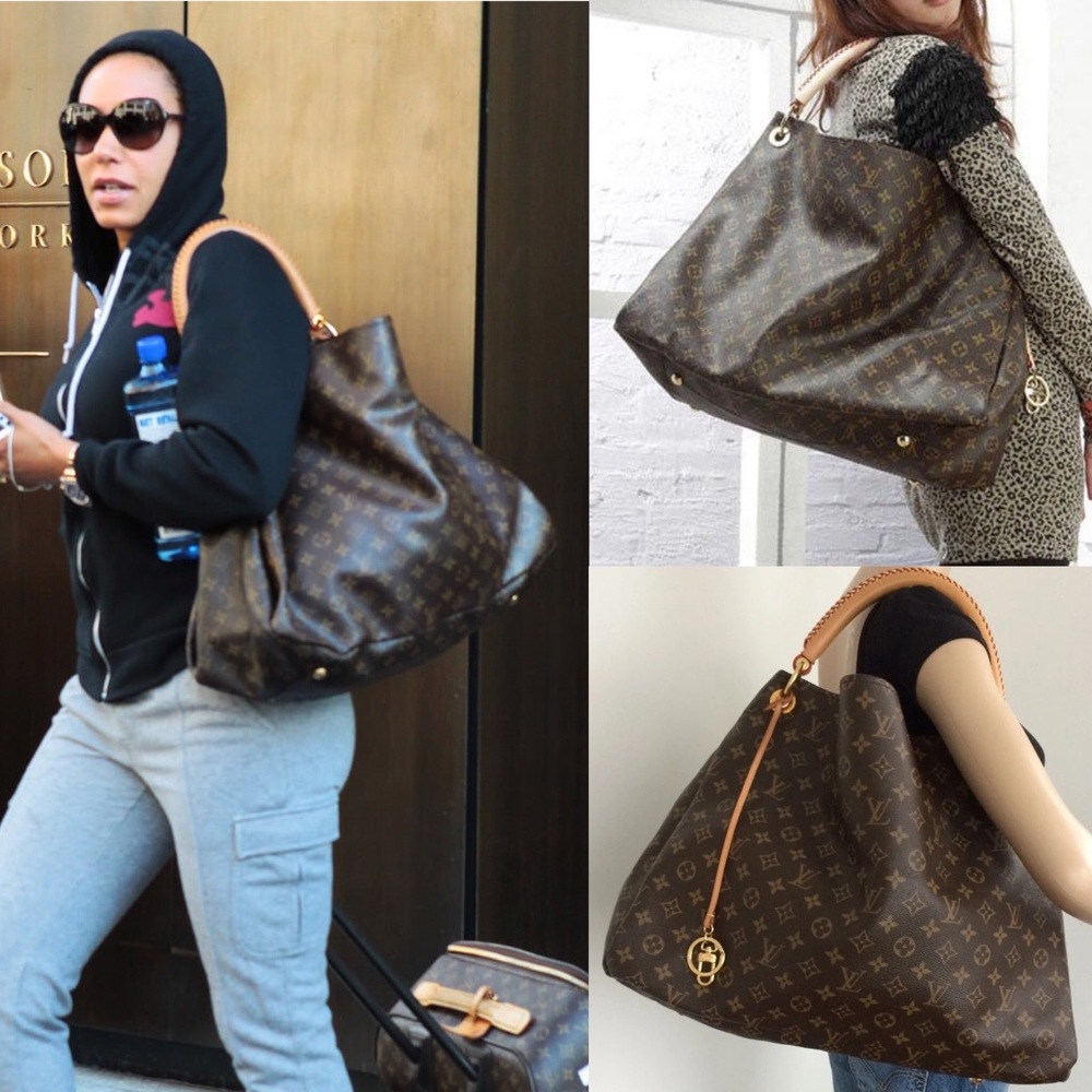 HUGE GM ARTSY LOUIS VUITTON HOBO DISCONTINUED